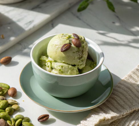 Affogato Pistachio